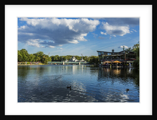 Pest, Varosliget (City ParK), the lake by Anonymous