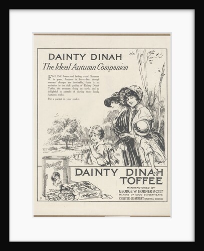 Dainty Dinah Toffee, c.1920. Artist: Wilfred Fryer by Anonymous