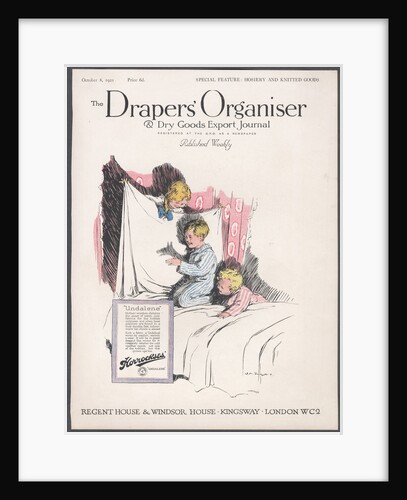 Draper's Organiser Magazine, 1921. Artist: Wilfred Fryer by Anonymous