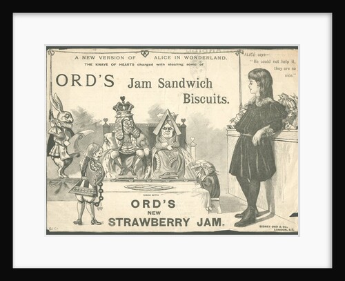 Sidney Ord Jam Sandwich Biscuit, 1890s. by Anonymous