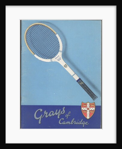 Gray's of Cambridge Sports equipment, 1940s. Artist: Wilfred Fryer by Anonymous