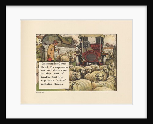 Motoritis, or other interpretations of the Motor Act. Interpretation Clause Article 1, 1906. by Anonymous