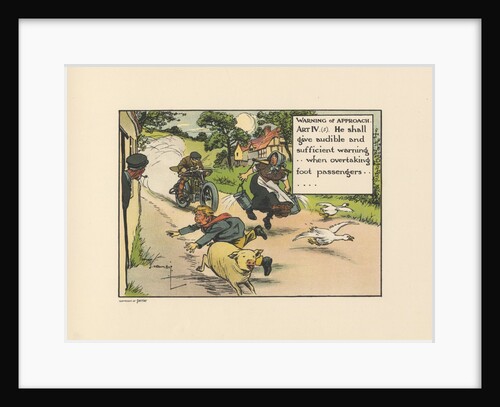 Motoritis, or other interpretations of the Motor Act. Warning of Approach Article IV (5), 1906. by Anonymous
