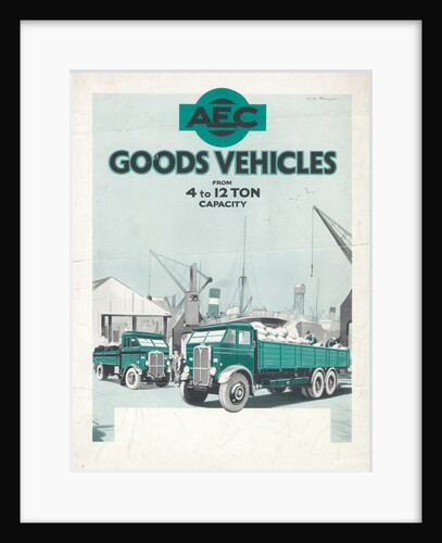 AEC Motoring engineering, 1950s. Artist: Wilfred Fryer by Anonymous