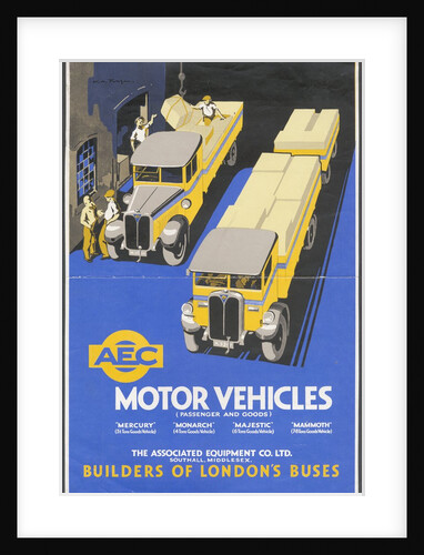AEC Motoring engineering, 1950s. Artist: Wilfred Fryer by Anonymous