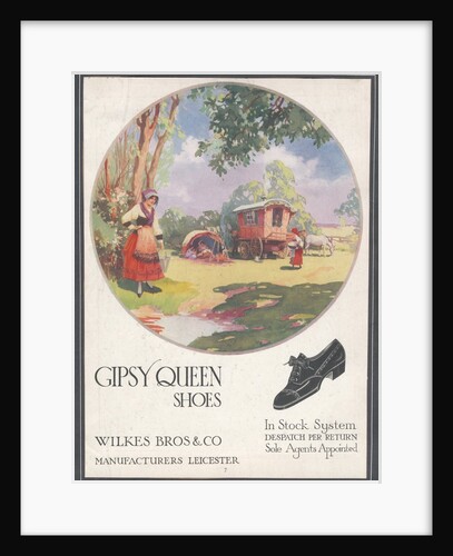 Gipsy Queen Shoes, c1920s. Artist: Wilfred Fryer by Anonymous