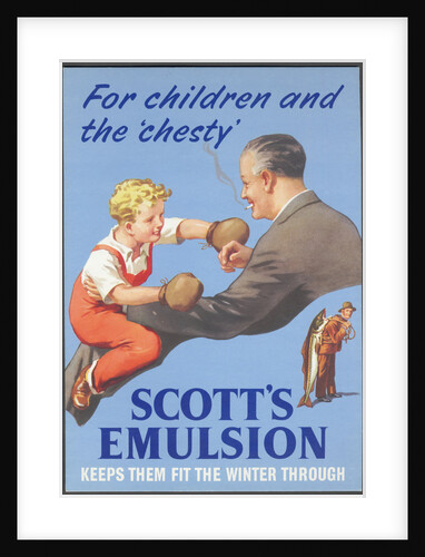 Scott's Emulsion, 1930s. Artist: Wilfred Fryer by Anonymous
