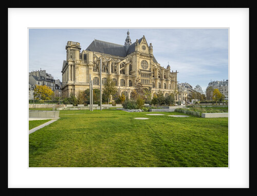 Les Halles, Saint Eustache church by Anonymous