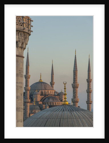 Firuz Aga mosque and Sultan Ahamet Camii (Blue Mosque) by Anonymous