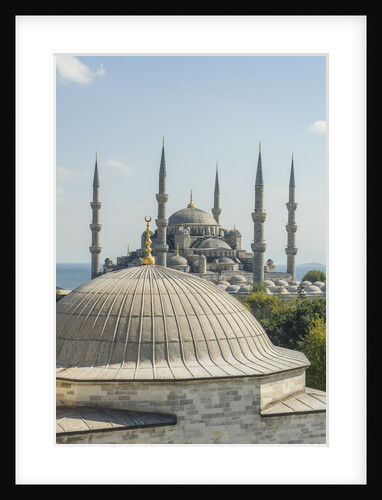 Firuz Aga mosque and Sultan Ahamet Camii (Blue Mosque) by Anonymous