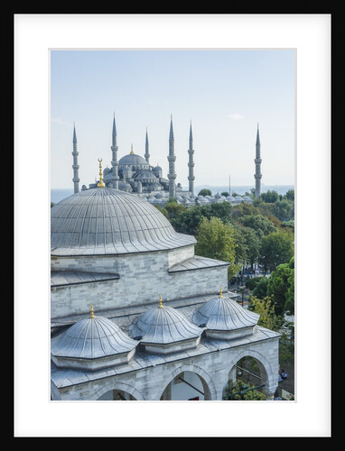 Firuz Aga mosque and Sultan Ahamet Camii (Blue Mosque) by Anonymous