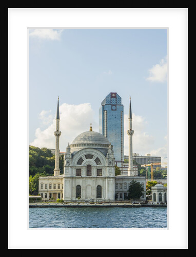 Bezni Alem Valide Sultani Cami Mosque along Bosporus by Anonymous