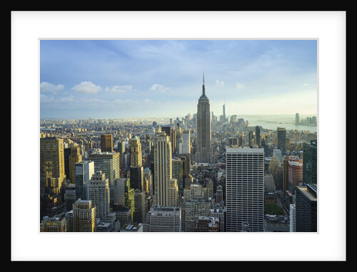 Manhattan skyline with the Empire State Building, New York City by Anonymous