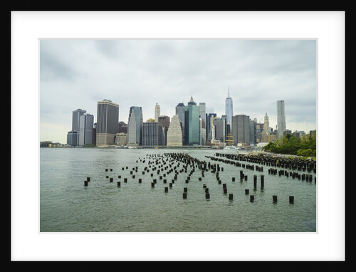 Lower Manhattan skyline, New York City by Anonymous