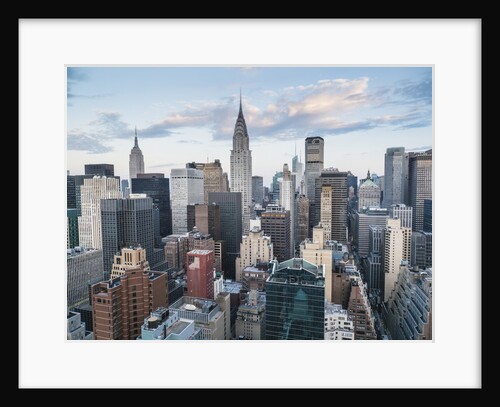 Skyscrapers of Manhattan, New York city by Anonymous