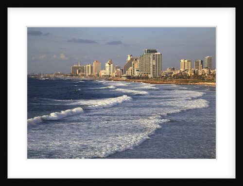 Tel Aviv view from the Old Jaffa. by Anonymous