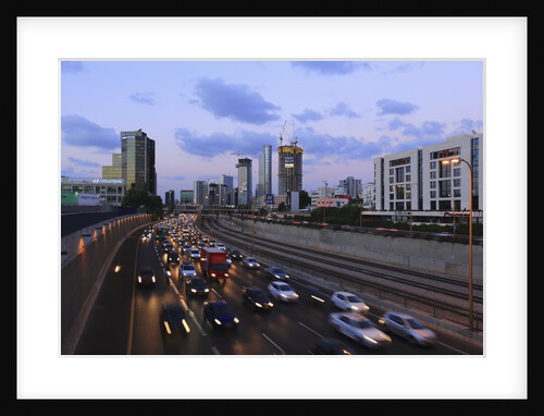 Ramat Gan and the Ayalon highway. by Anonymous