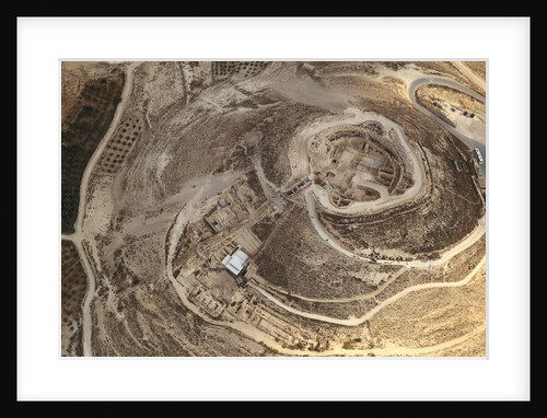 Herodion from above. by Anonymous