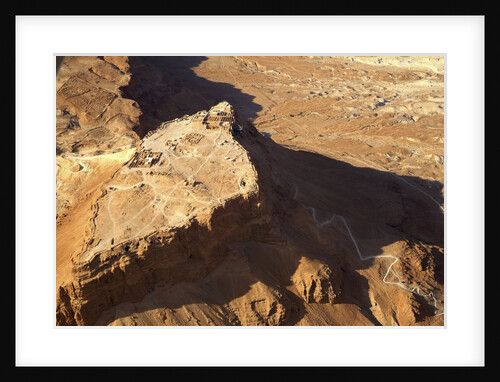 Masada from Above. by Anonymous