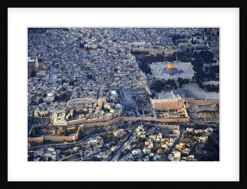 Air View of the old city. by Anonymous