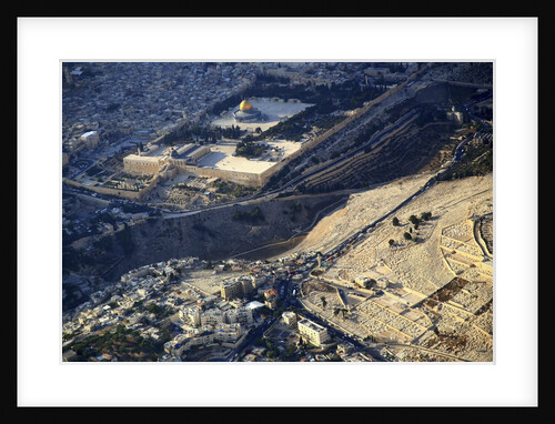 Air View of the old city. by Anonymous