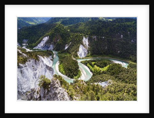 Canyon of the river Rhine by Anonymous