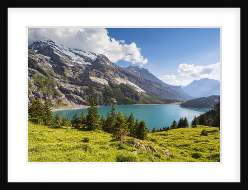 Lake Oeschinensee by Anonymous