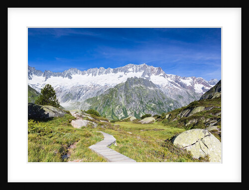 Mount Dammastock at Goescheneralp by Anonymous