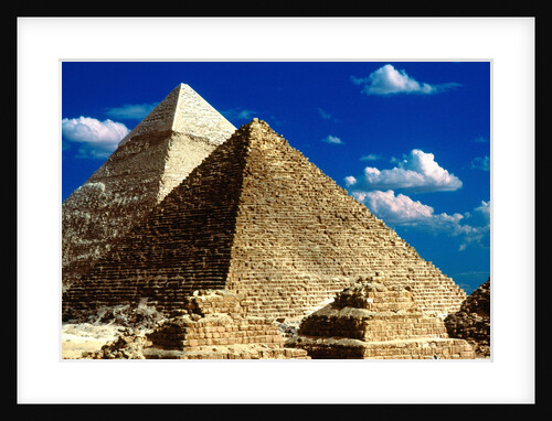 Pyramids of Giza by Anonymous