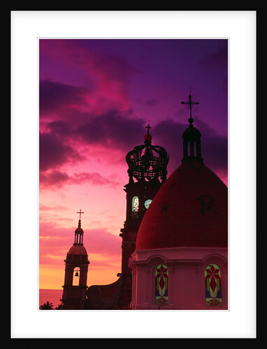 Church of Guadalupe at Sunset by Anonymous