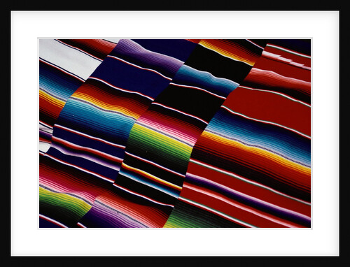 Brightly Striped Cloth by Anonymous
