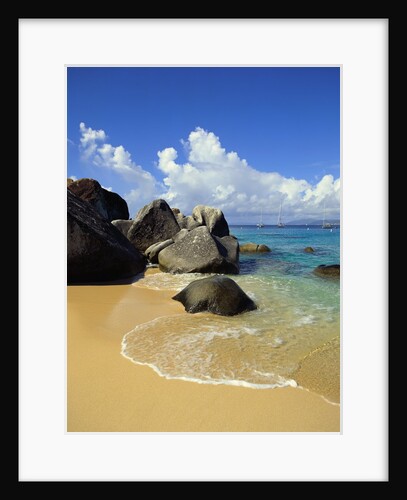 Surf on Beach by Anonymous