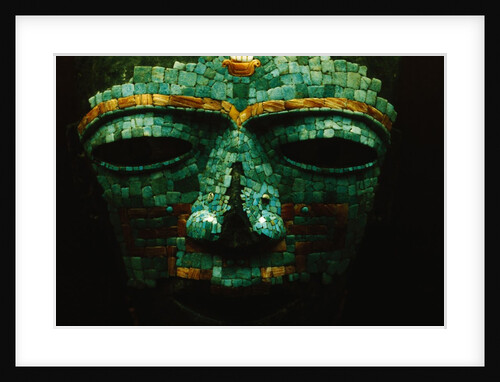 Teotihuacan Mosaic Sculpture Mask by Anonymous