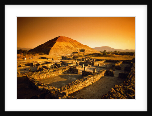 Teotihuacan's Pyramid of the Sun by Anonymous