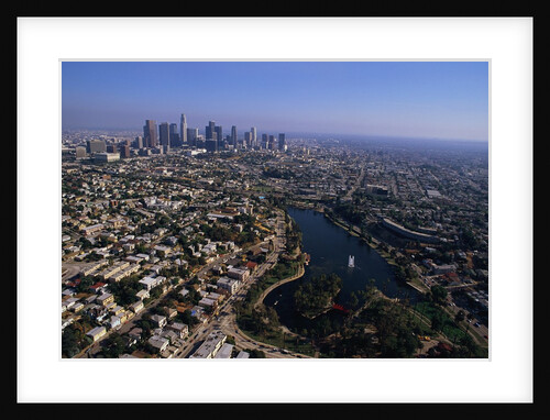 Downtown Los Angeles and MacArthur Park by Anonymous