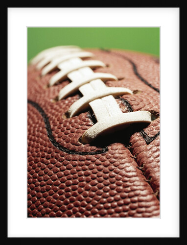 Laces on Football by Anonymous