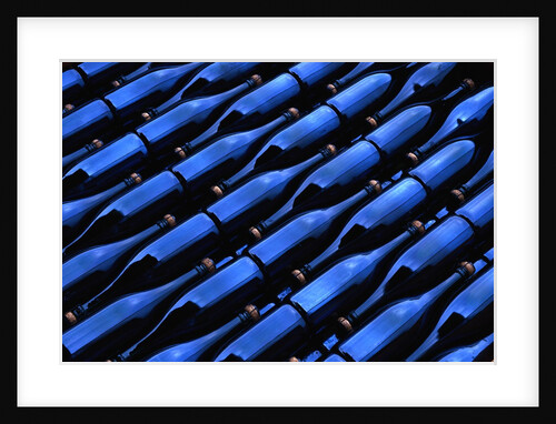 Champagne Bottles Waiting for Labels at Argyle Winery by Anonymous