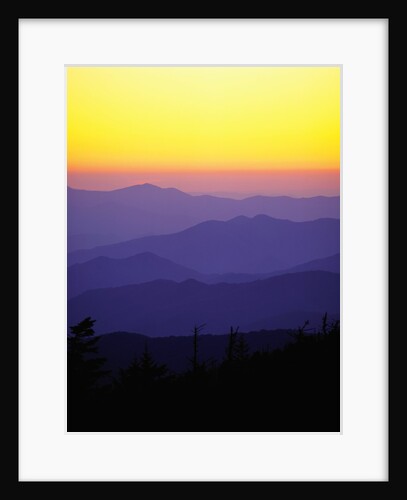 Great Smoky Mountains at Twilight by Anonymous