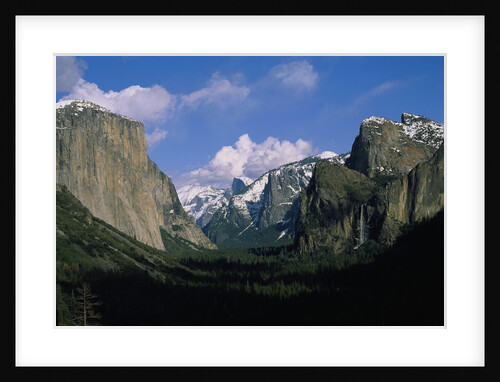 Yosemite Valley Landmarks by Anonymous