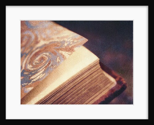 Marbeled Endpaper by Jennifer Kennard