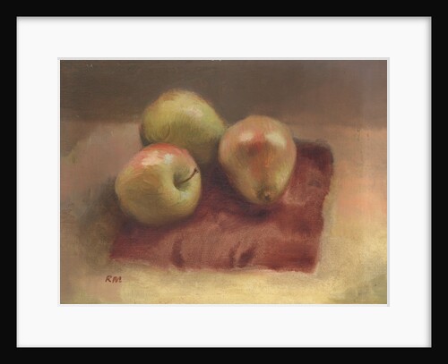 Apples and a Pear by Robert McIntosh