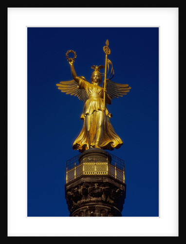 Detail of the Victory Column Statue by Friedrich Darke