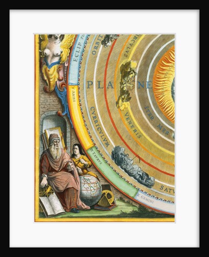Detail of The Planisphere of Ptolemy Plate from The Celestial Atlas by Andreas Cellarius