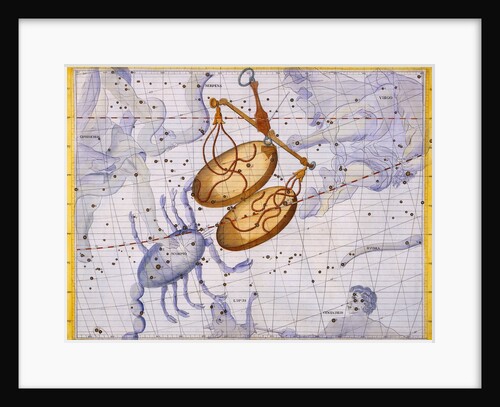 The Constellations of Libra and Scorpio by James Thornhill