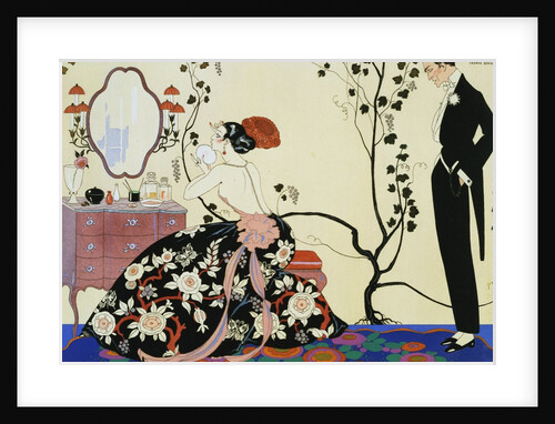 The Powder Puff by Georges Barbier