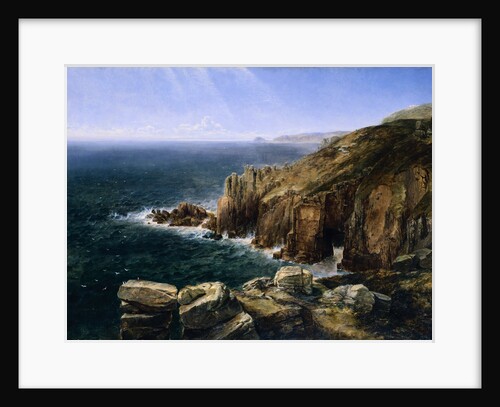 The Land's End, Cornwall by Thomas Creswick