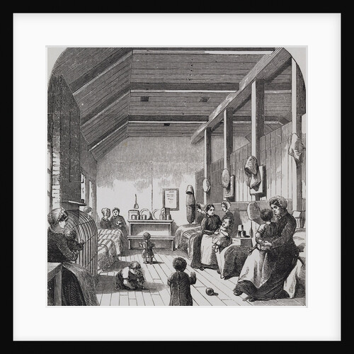 Engraving Depicting The Convict Nursery at Brixton by Anonymous