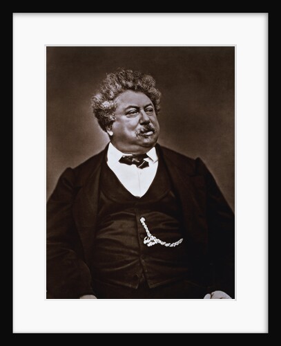 Portrait of Alexandre Dumas from Galerie Contemporaine by Anonymous