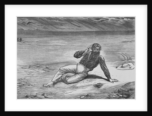 Mungo Park Encouraged by the Sight of a Little Flower by Anonymous