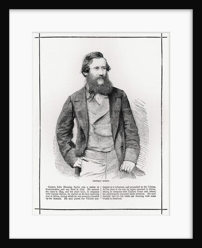 Captain John Nanning Speke by Anonymous